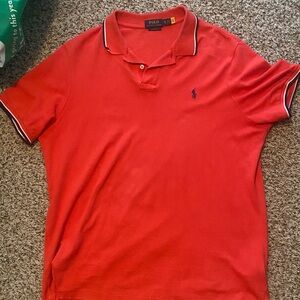 Polo by Ralph Lauren Men's Vibrant Red Polo Shirt xl